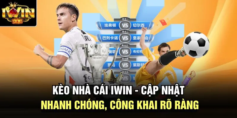 Kèo Nhà Cái Iwin - Cập Nhật Nhanh Chóng, Công Khai Rõ Ràng 