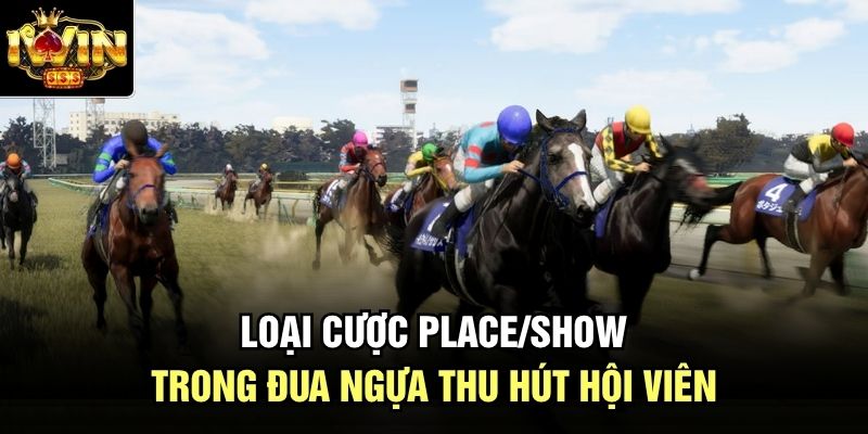 Loại cược Place/Show trong đua ngựa thu hút hội viên